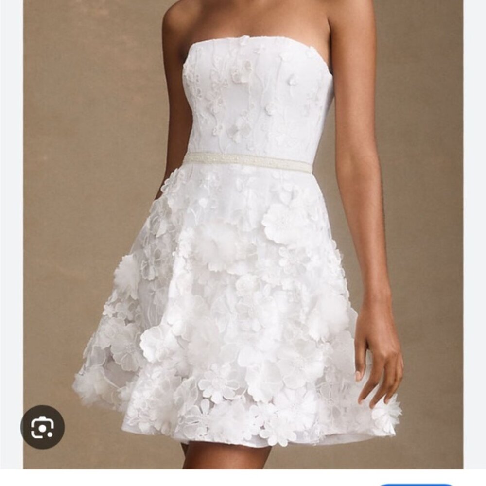 Helsi Chloe Strapless Sequin Fit & Flare Dress